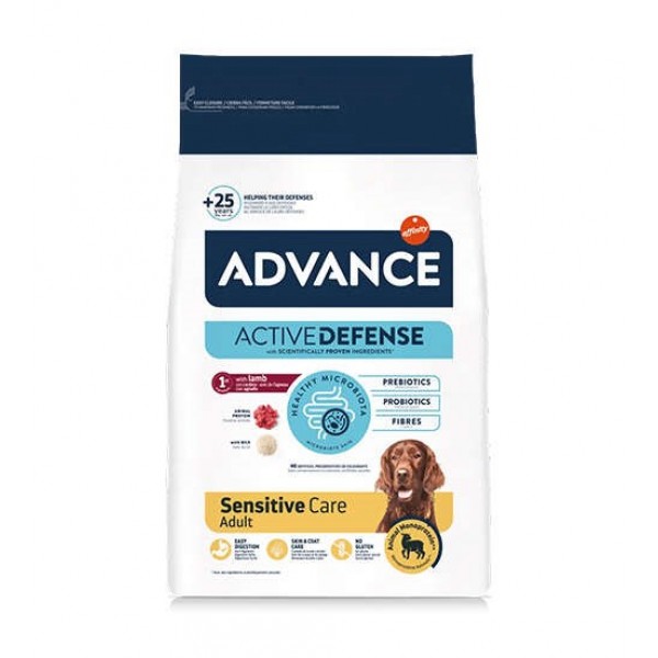 Advance Sensitive Care Kuzu Etli Köpek Maması 12 kg