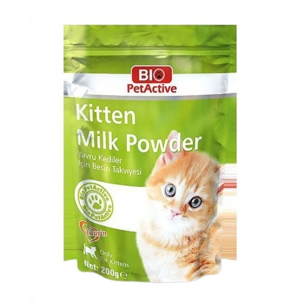 Bio PetActive Yavru Kedi Süt Tozu 200 gr
