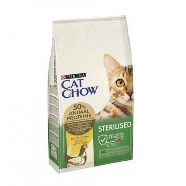 Cat Chow Tavuklu Kısır Kedi Maması 3 kg