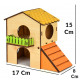 Flip Balkonlu Hamster Yuvası