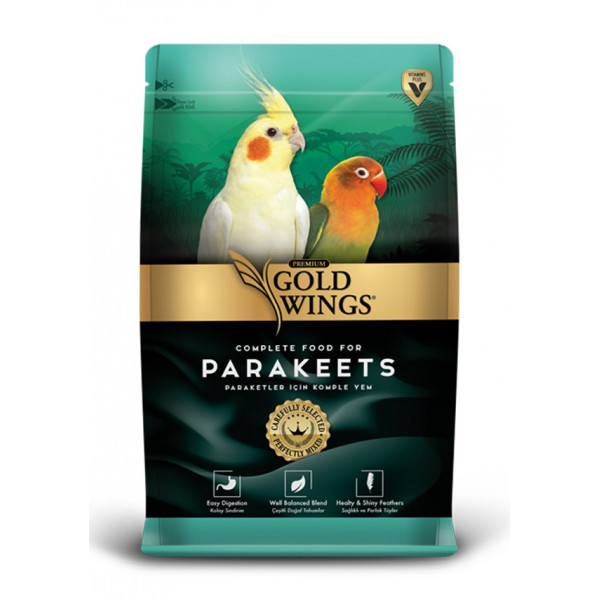 Gold Wings Premium Cennet Papağanı Yemi 1 kg