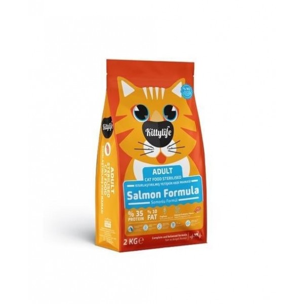 Kittylife Somonlu Kısır Kedi Maması 2 kg