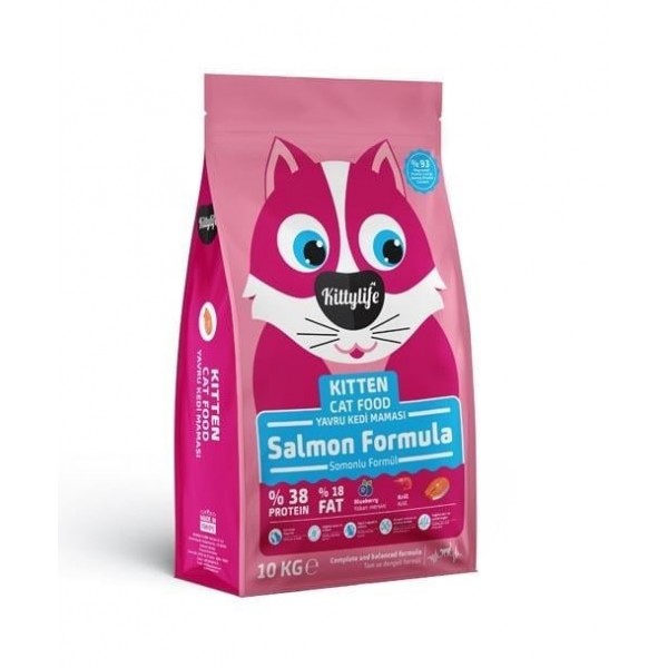 Kittylife Somonlu Yavru Kedi Maması 10 kg