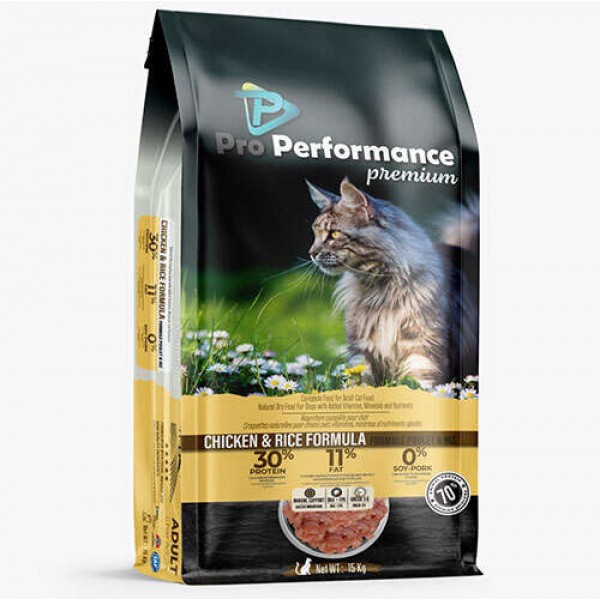 Pro Performance Tavuklu Kedi Maması 15 kg