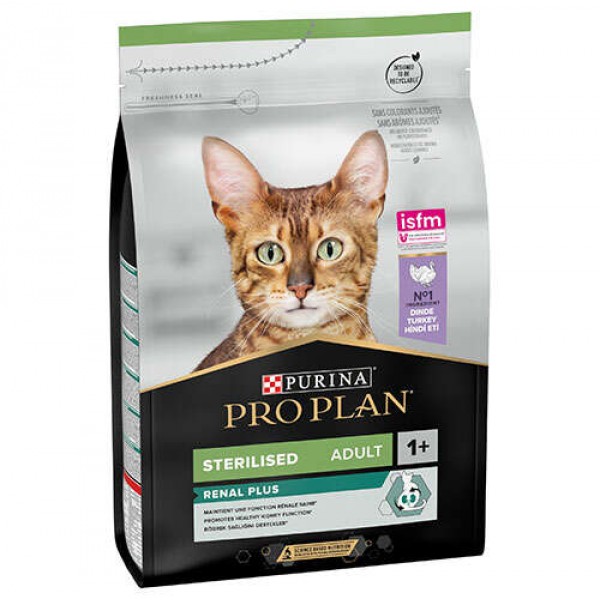 Pro Plan Kısır Kedi Maması Hindili 3 kg