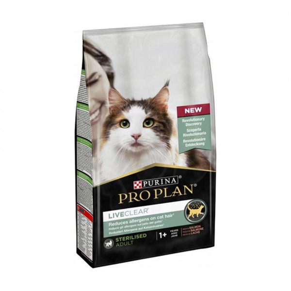 Pro Plan Liveclear Alerji Azaltıcı Kısır Kedi Maması Somonlu 1,4 kg