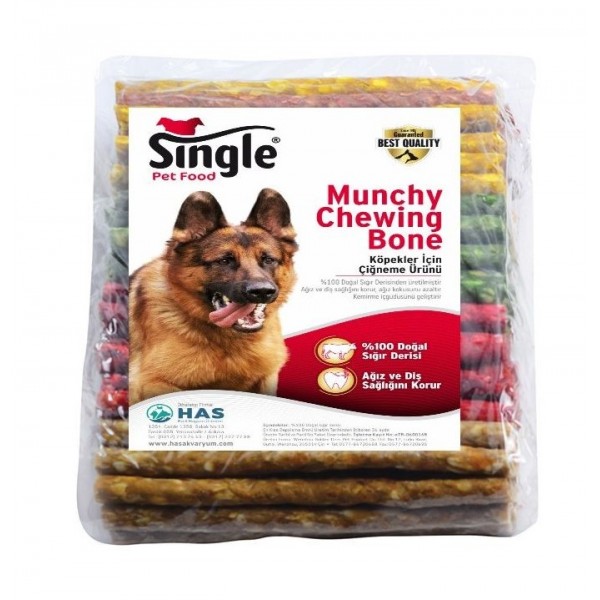 Single Köpek Ödülü Munchy Stick 100 Adet