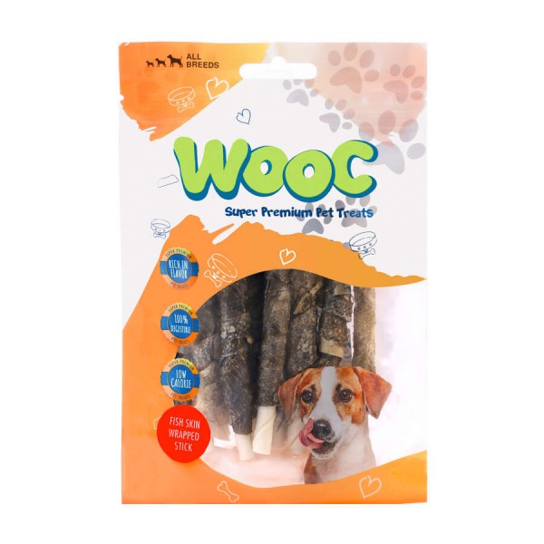 Wooc Köpek Ödülü Balık Sargılı Çiğnenti 80 gr